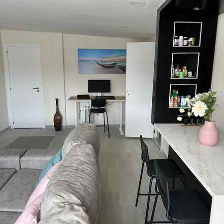 New Modern Apartment, Scandinavian Style, Ocean View, Huge Terrace דירה איקוד דה לוס וינוס