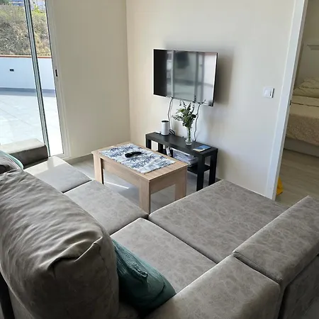 Апартаменты New Modern Apartment, Scandinavian Style, Ocean View, Huge Terrace Икод-де-лос-Винос