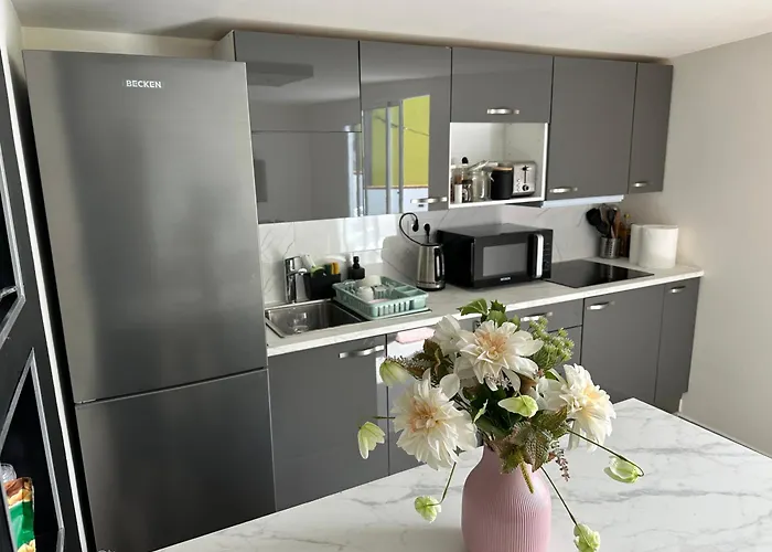 New Modern Apartment, Scandinavian Style, Ocean View, Huge Terrace Apartment